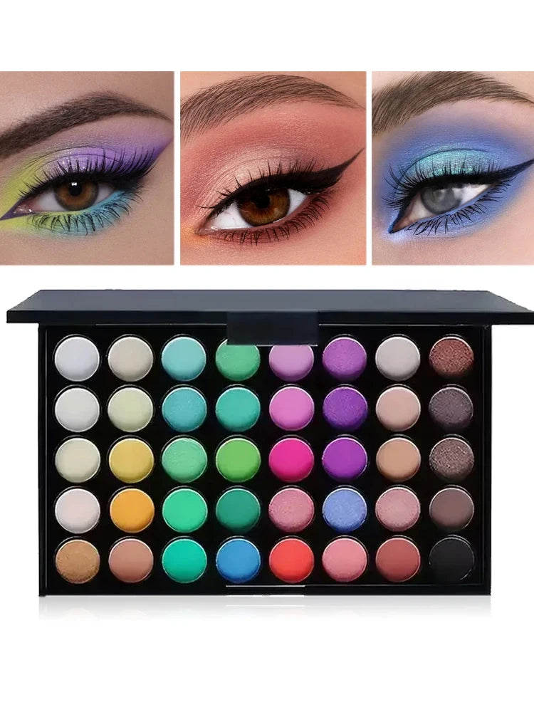 40 Colors Eyeshadow Women