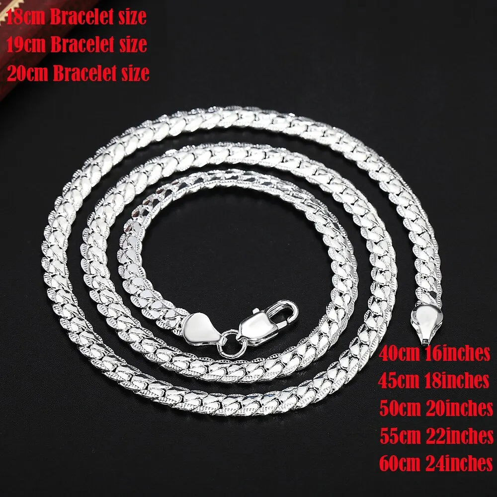 20-60cm Silver Color Luxury