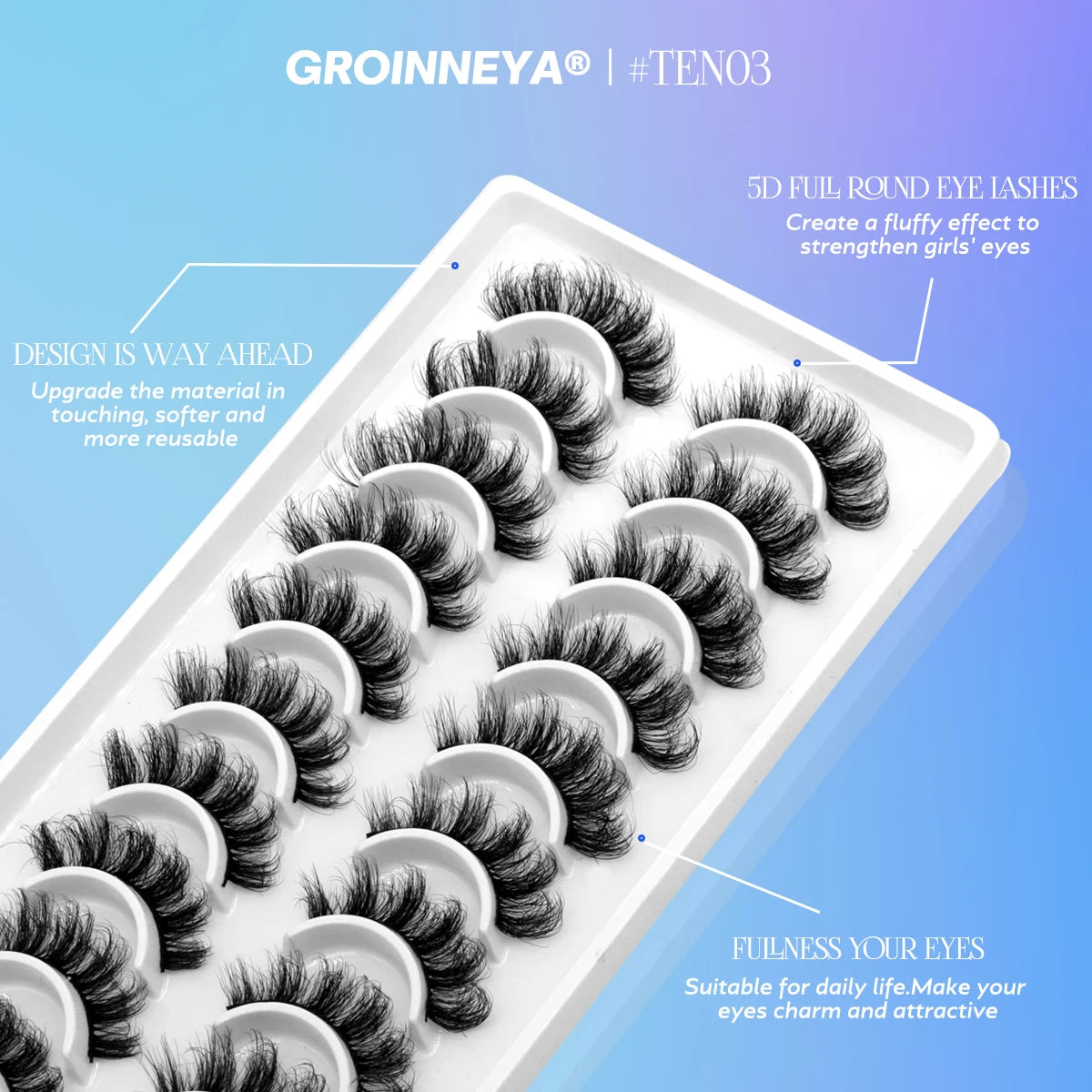 GROINNEYA 5/10 pairs 3D