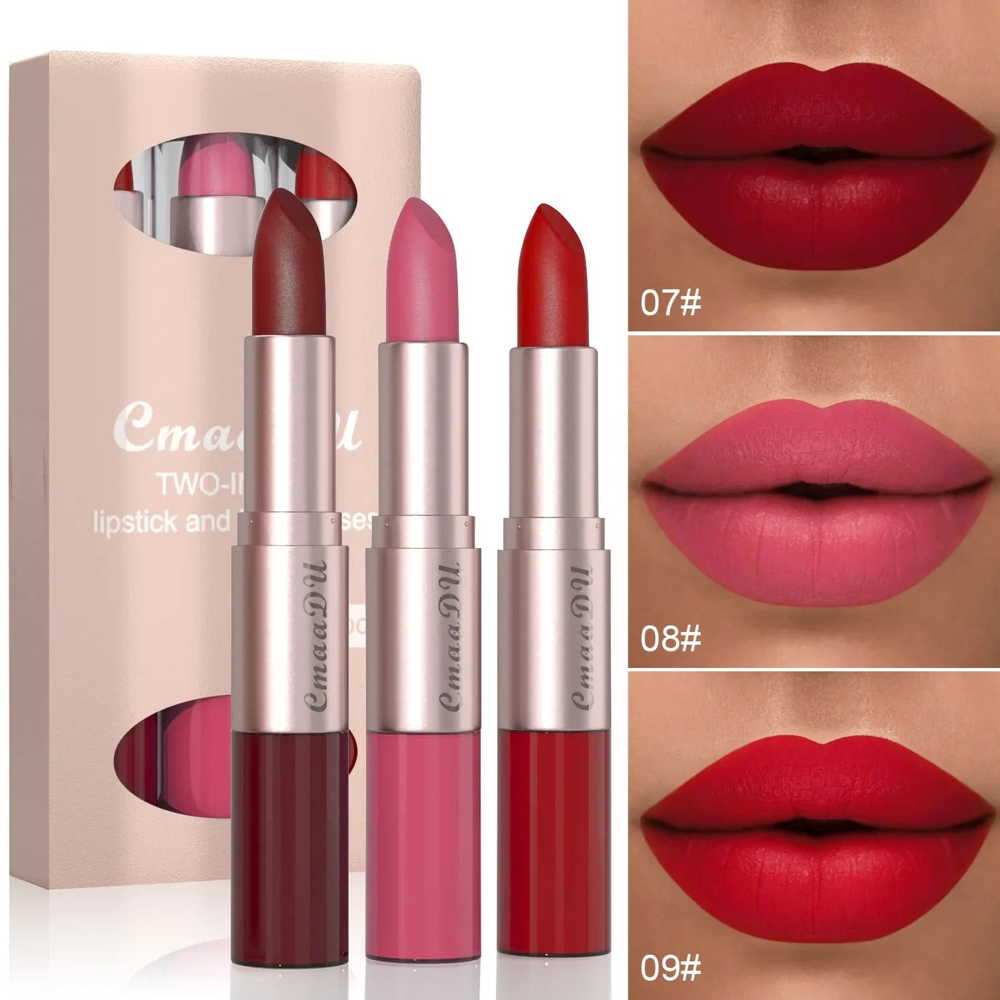 3-12 PCS Matte Lipst women