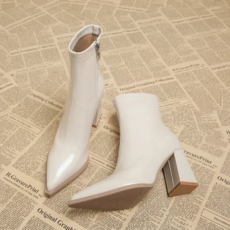 High Heels Ankle Women's Boots