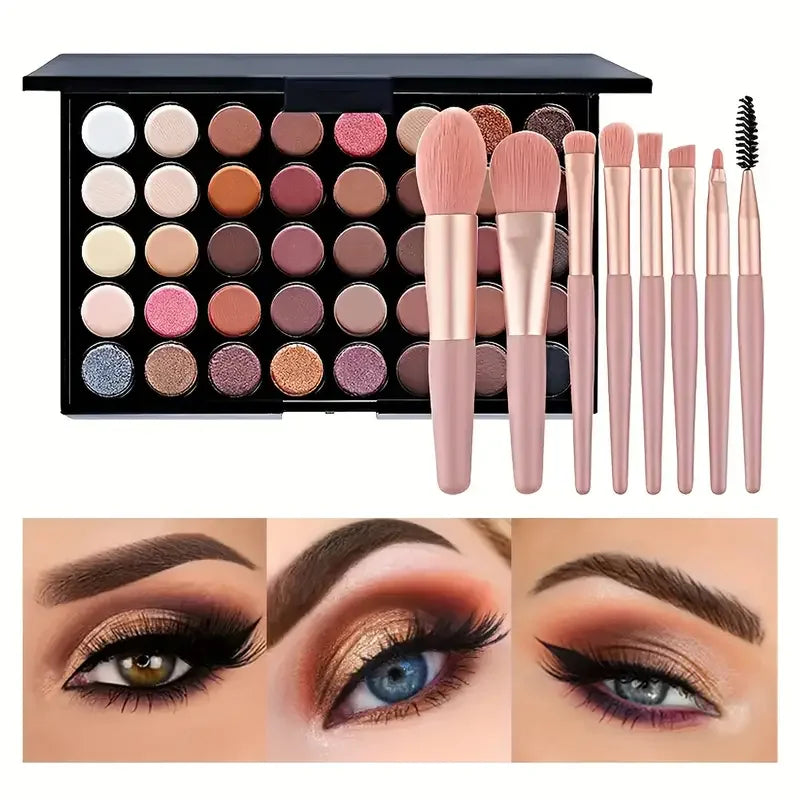 40 Colors Eyeshadow Women