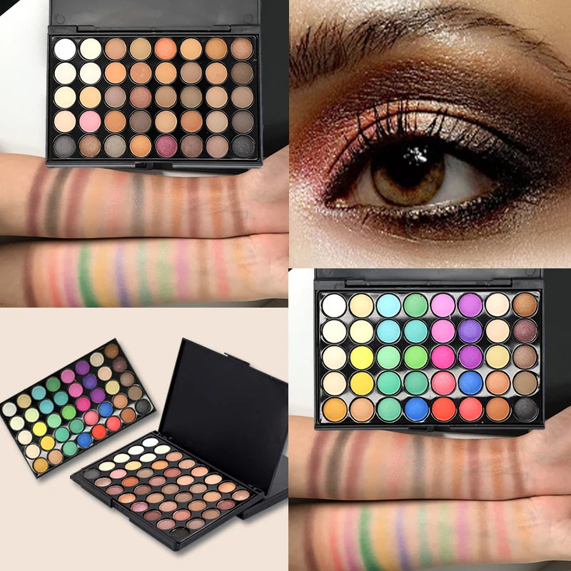 40 Colors Eyeshadow Women