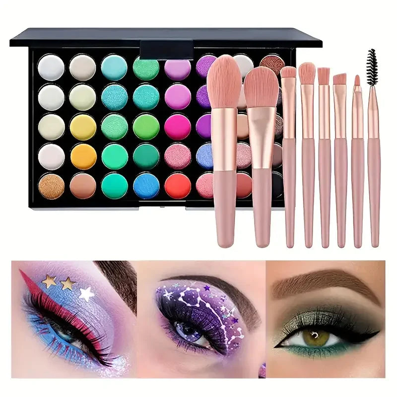 40 Colors Eyeshadow Women