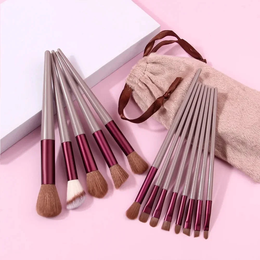 13Pcs  Makeup Brushes