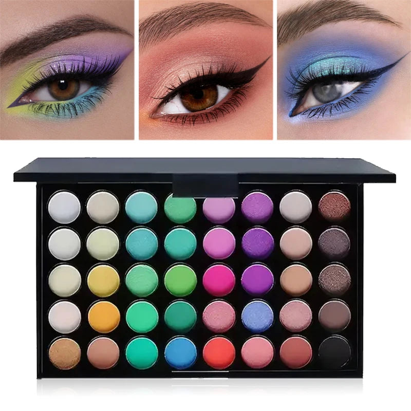 40 Colors Eyeshadow Women