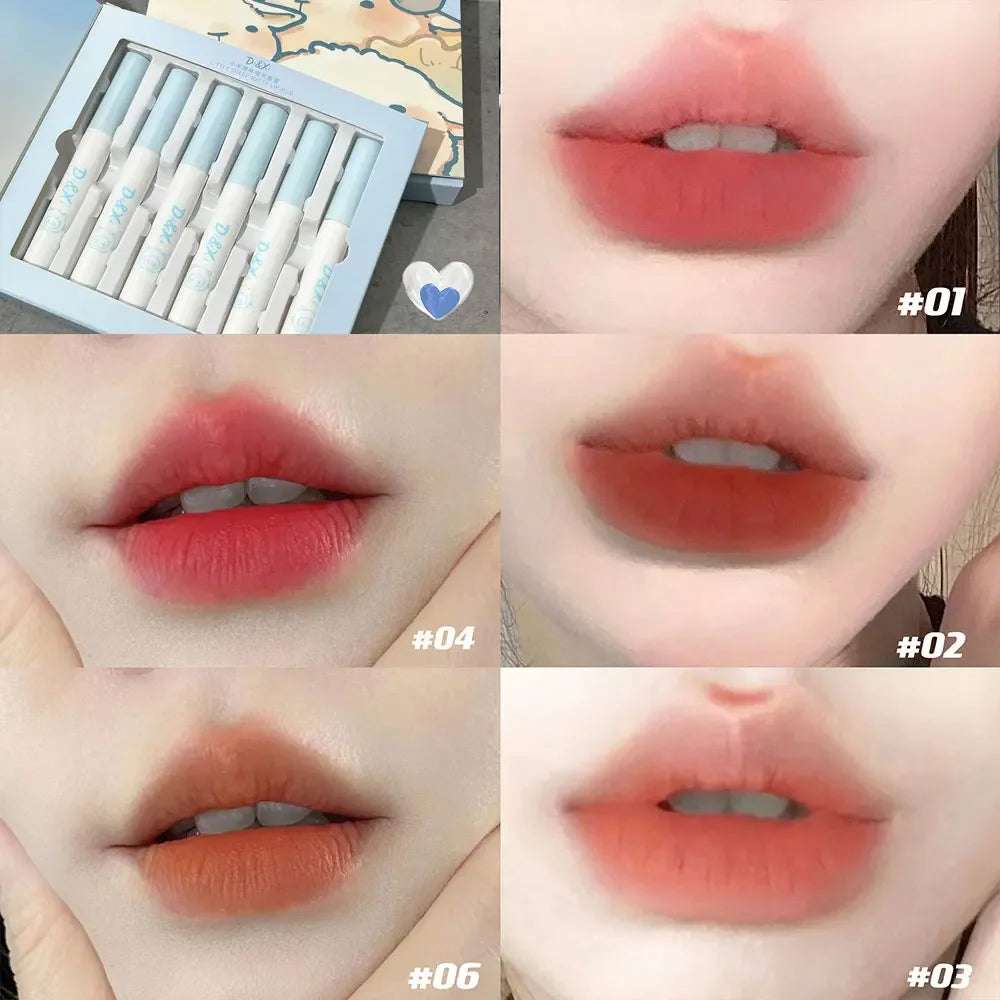 3-12 PCS Matte Lipst women