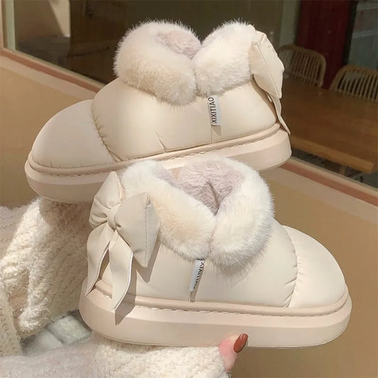 Cute Warm Ankle Boots Winter Women's