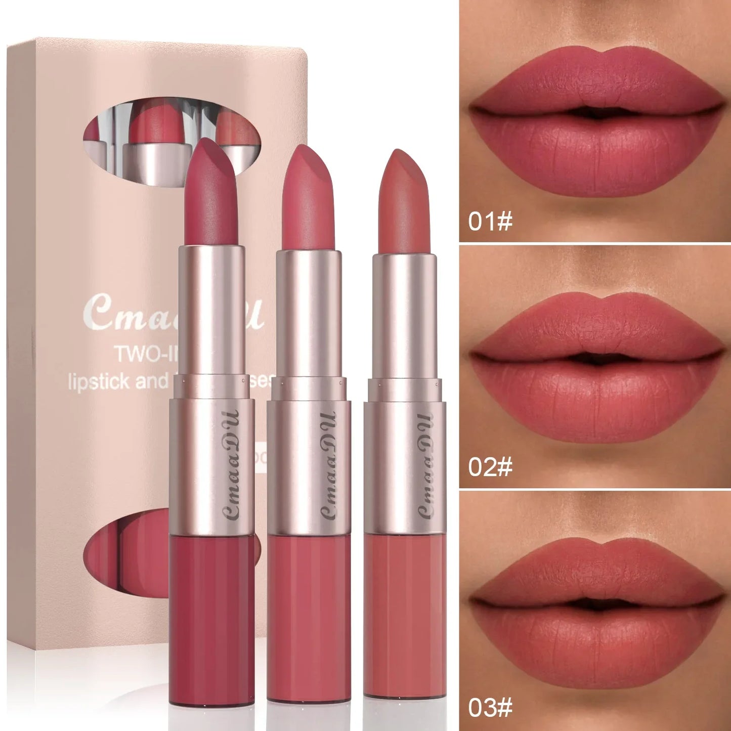 3-12 PCS Matte Lipst women