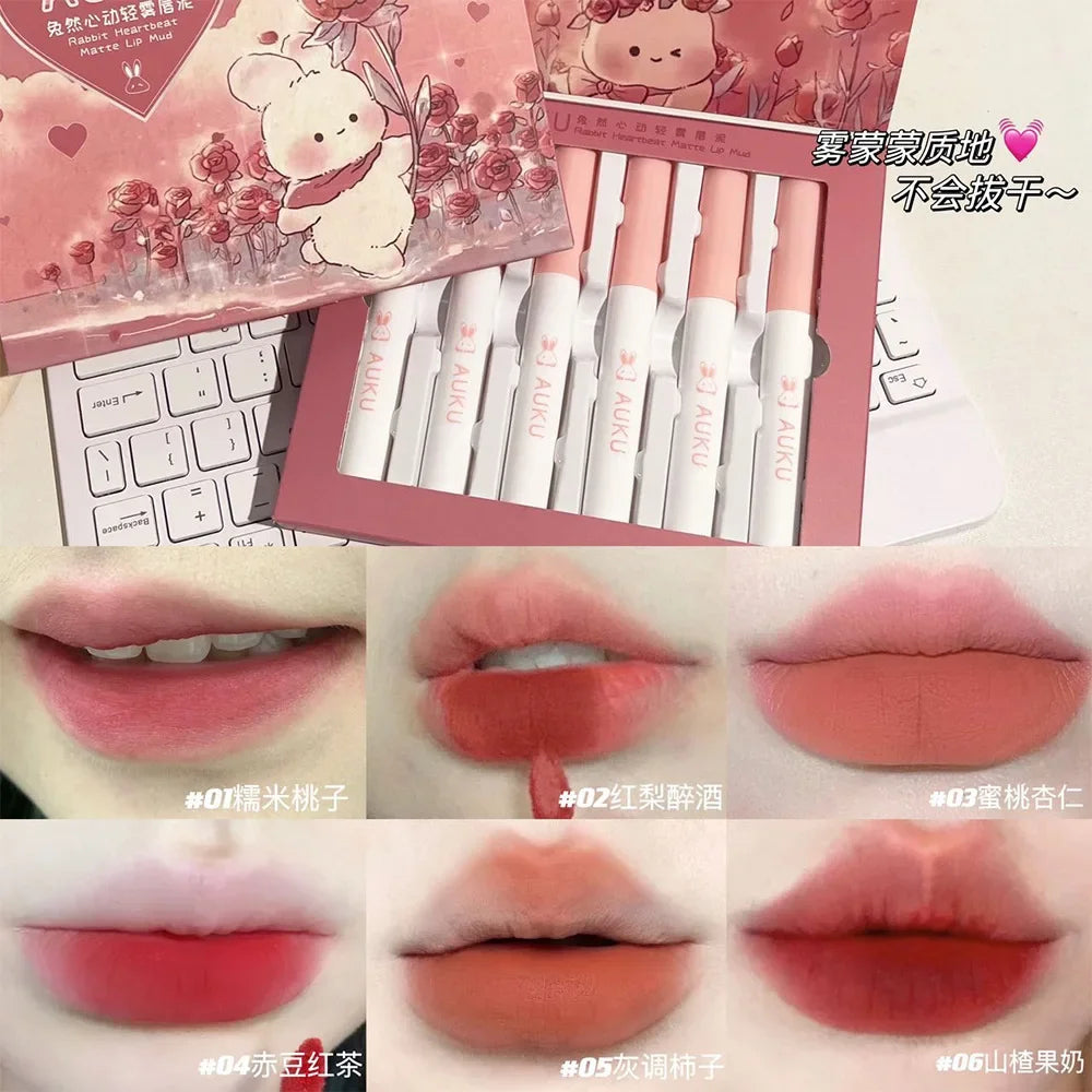 3-12 PCS Matte Lipst women